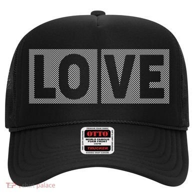 Love Dot Pattern Hat