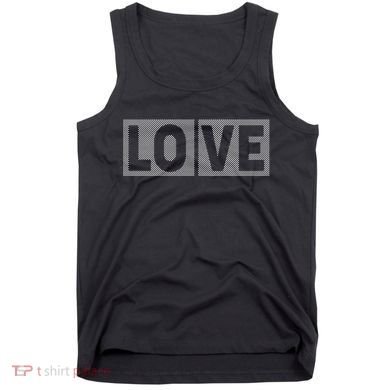Love Dot Pattern Tank Top