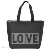 Love Dot Pattern Tote Bag thumb 0