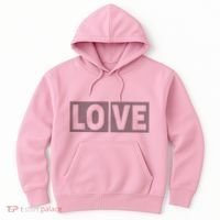 Love Dot Pattern Hoodie thumb 0