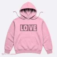 Love Dot Pattern Hoodie thumb 0