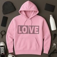 Love Dot Pattern Hoodie thumb 3