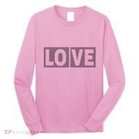 Love Dot Pattern Long Sleeve Shirt thumb 0