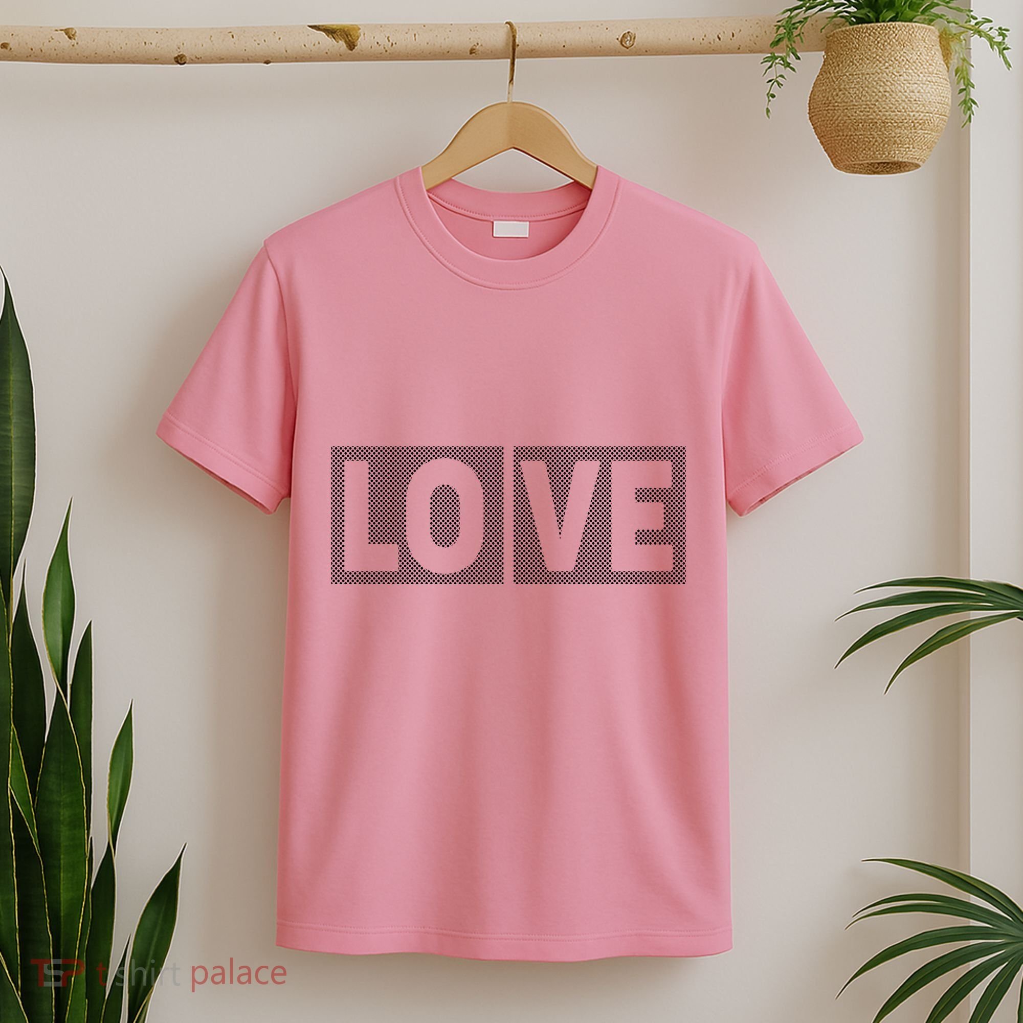 Love Dot Pattern T-Shirt