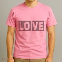 Love Dot Pattern T-Shirt thumb 3