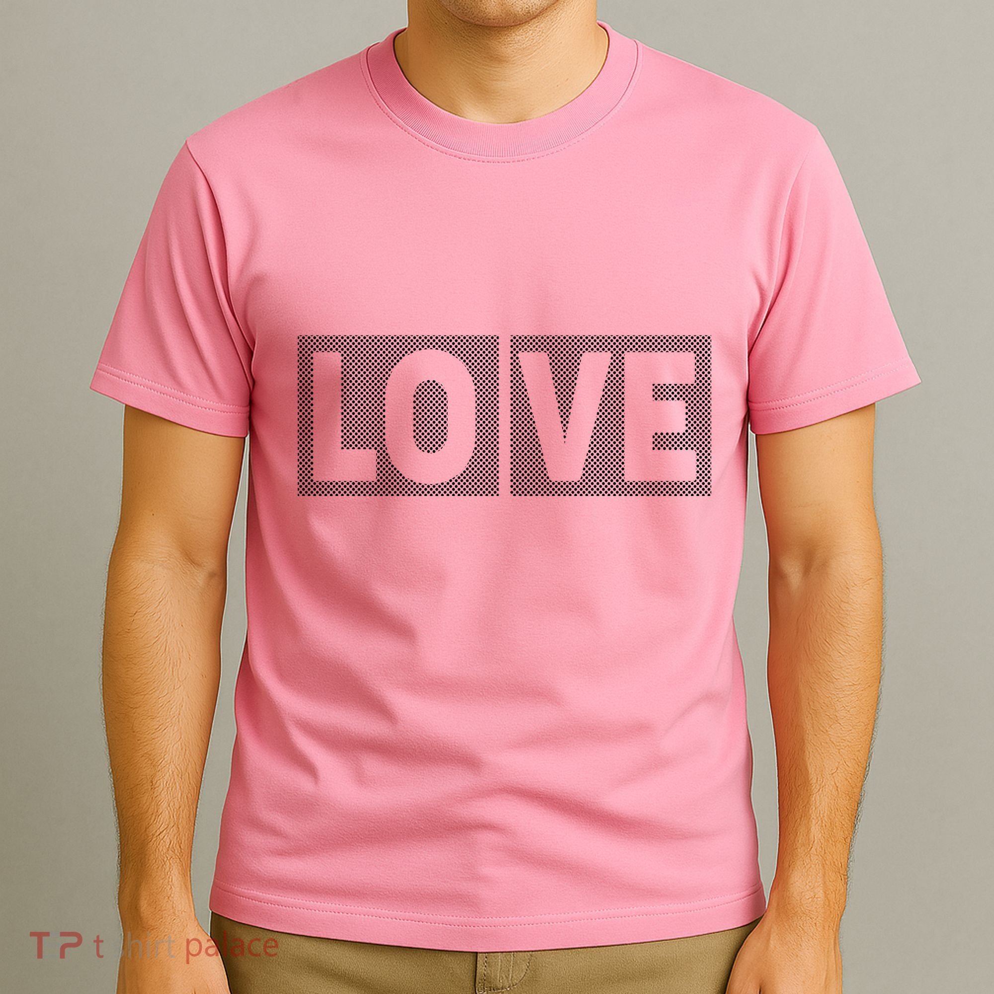 Love Dot Pattern T-Shirt