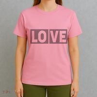 Love Dot Pattern T-Shirt thumb 4