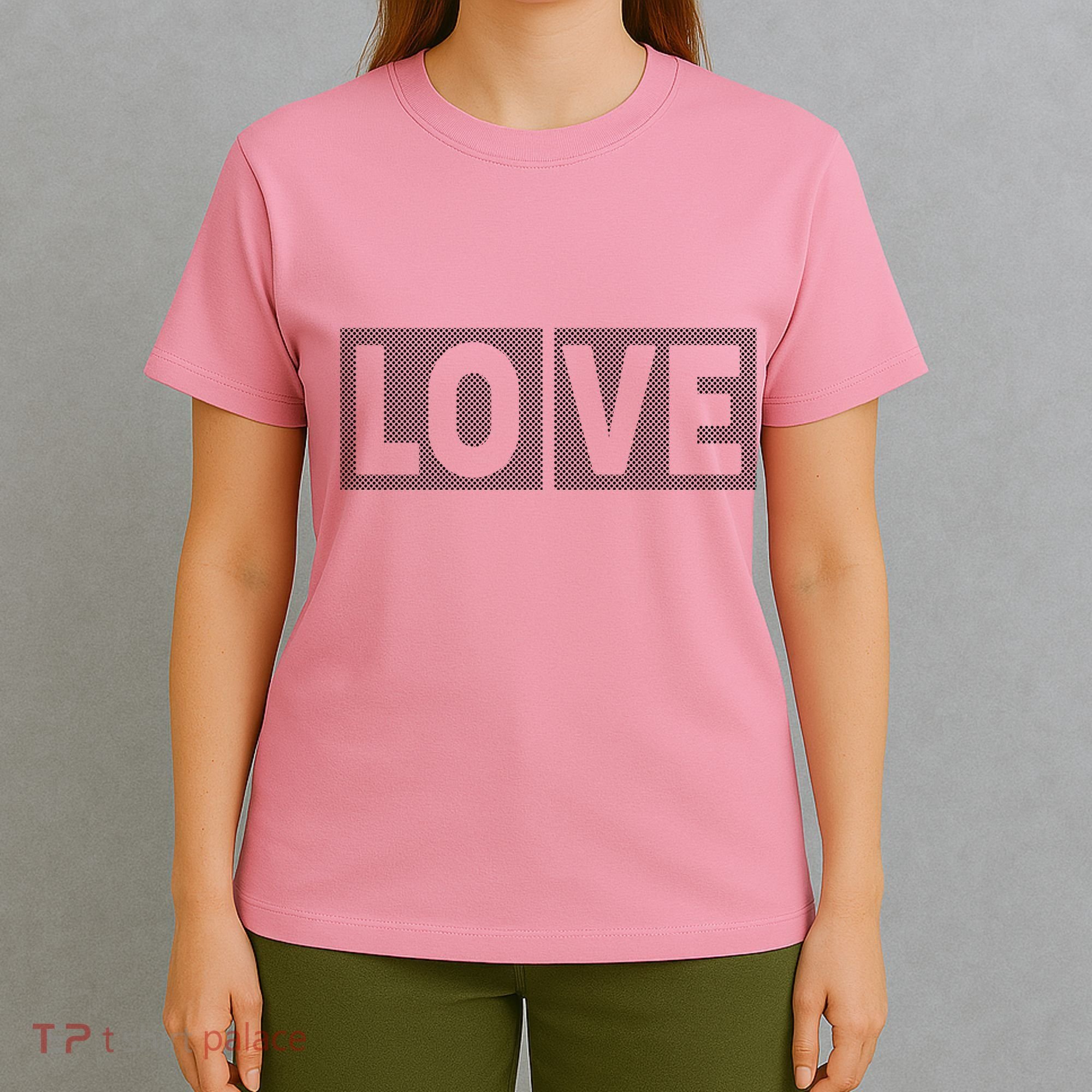 Love Dot Pattern T-Shirt