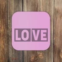 Love Dot Pattern Coaster thumb 0