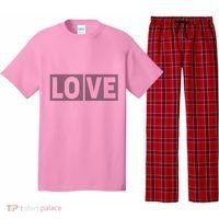 Love Dot Pattern Pajama Set thumb 0