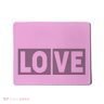 Love Dot Pattern Mousepad