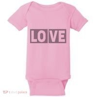 Love Dot Pattern Baby Bodysuit thumb 0