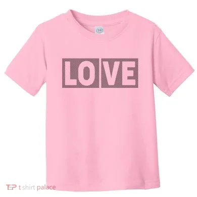 Love Dot Pattern Toddler T-Shirt