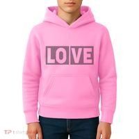 Love Dot Pattern Kids Hoodie thumb 4
