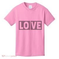 Love Dot Pattern Kids T-Shirt thumb 0