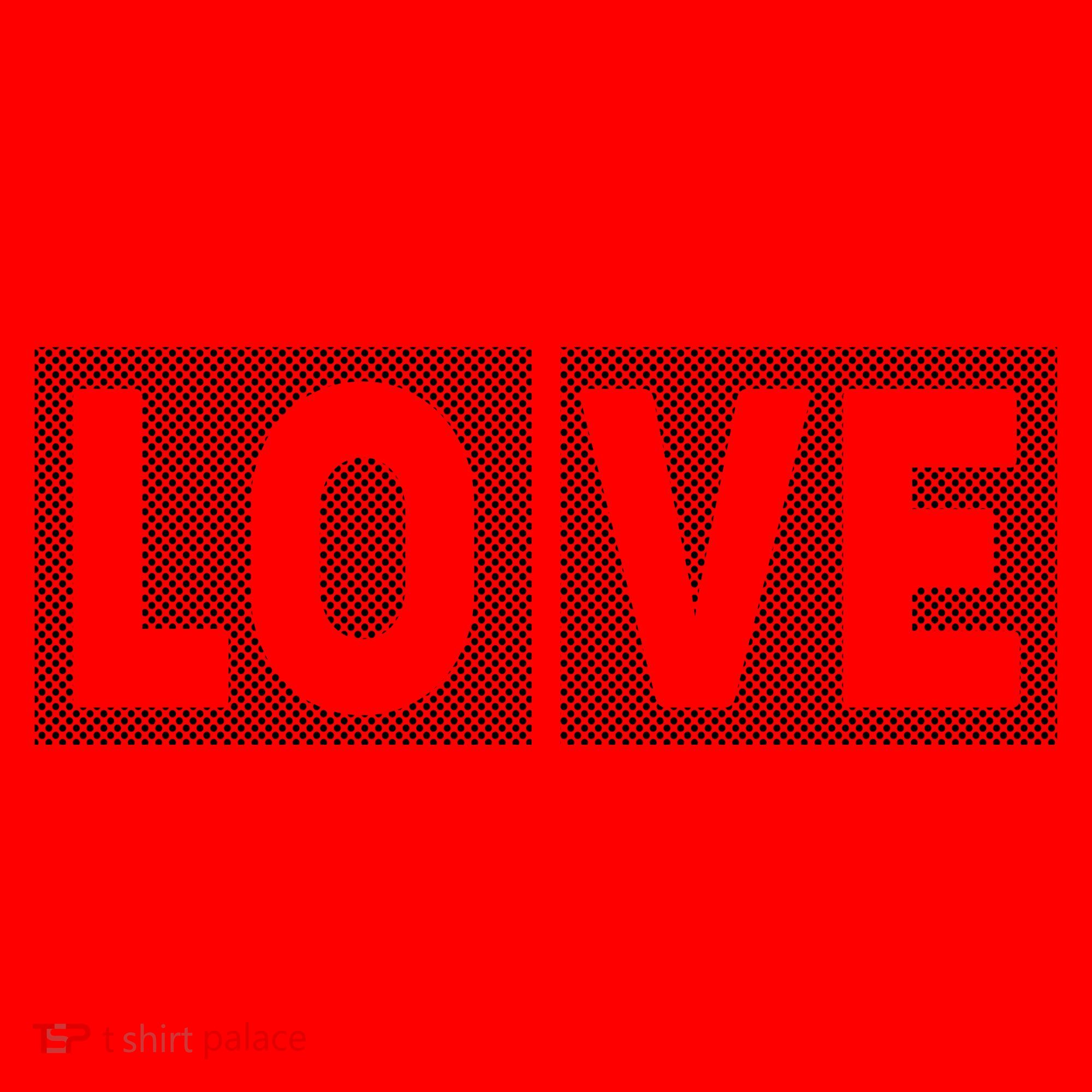 Love Dot Pattern Santa Hat