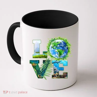LOVE Earth Day Celebration Coffee Mug