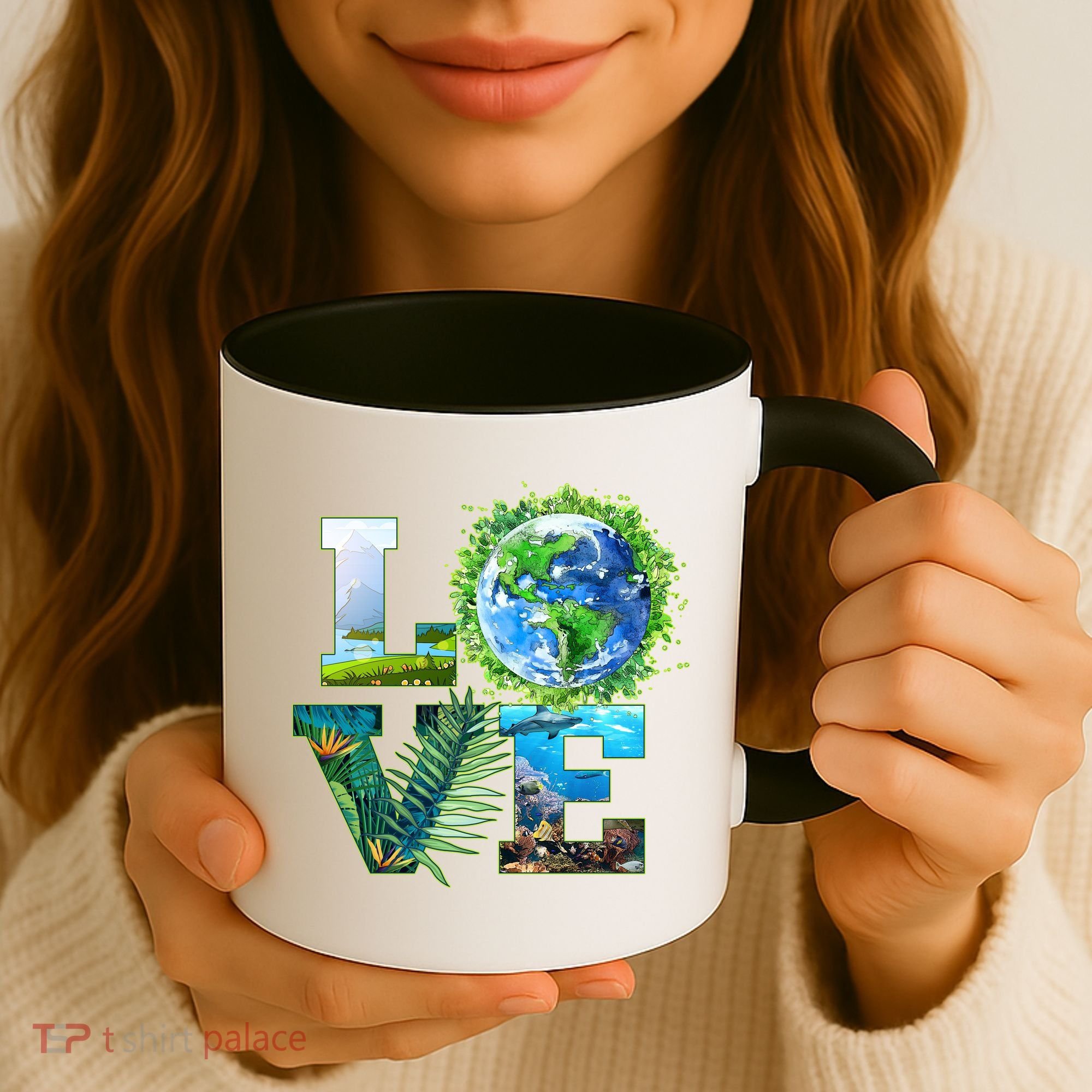 LOVE Earth Day Celebration Coffee Mug