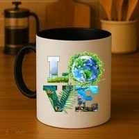 LOVE Earth Day Celebration Coffee Mug thumb 4