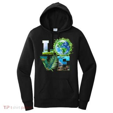 LOVE Earth Day Celebration Women's Hoodie