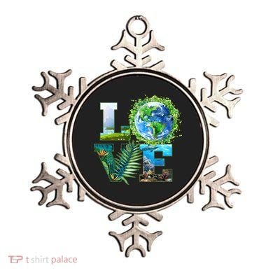 LOVE Earth Day Celebration Ornament