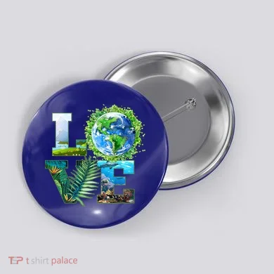 LOVE Earth Day Celebration Button