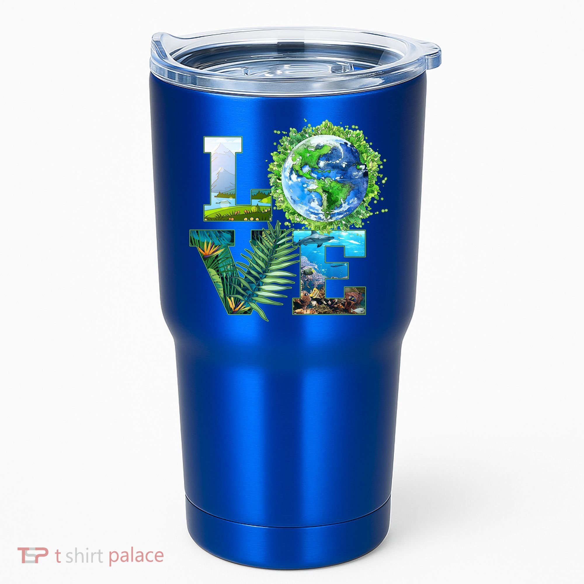 LOVE Earth Day Celebration Tumbler