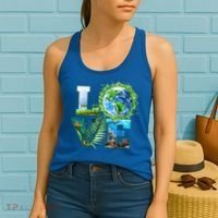 LOVE Earth Day Celebration Women's Tank Top thumb 2