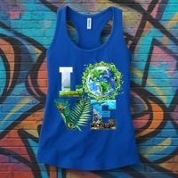 LOVE Earth Day Celebration Women's Tank Top thumb 3