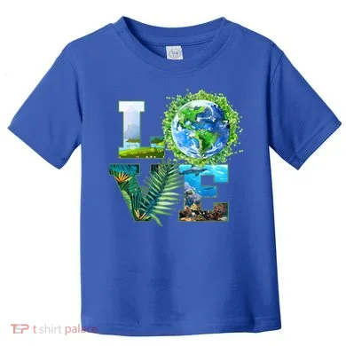 LOVE Earth Day Celebration Toddler T-Shirt