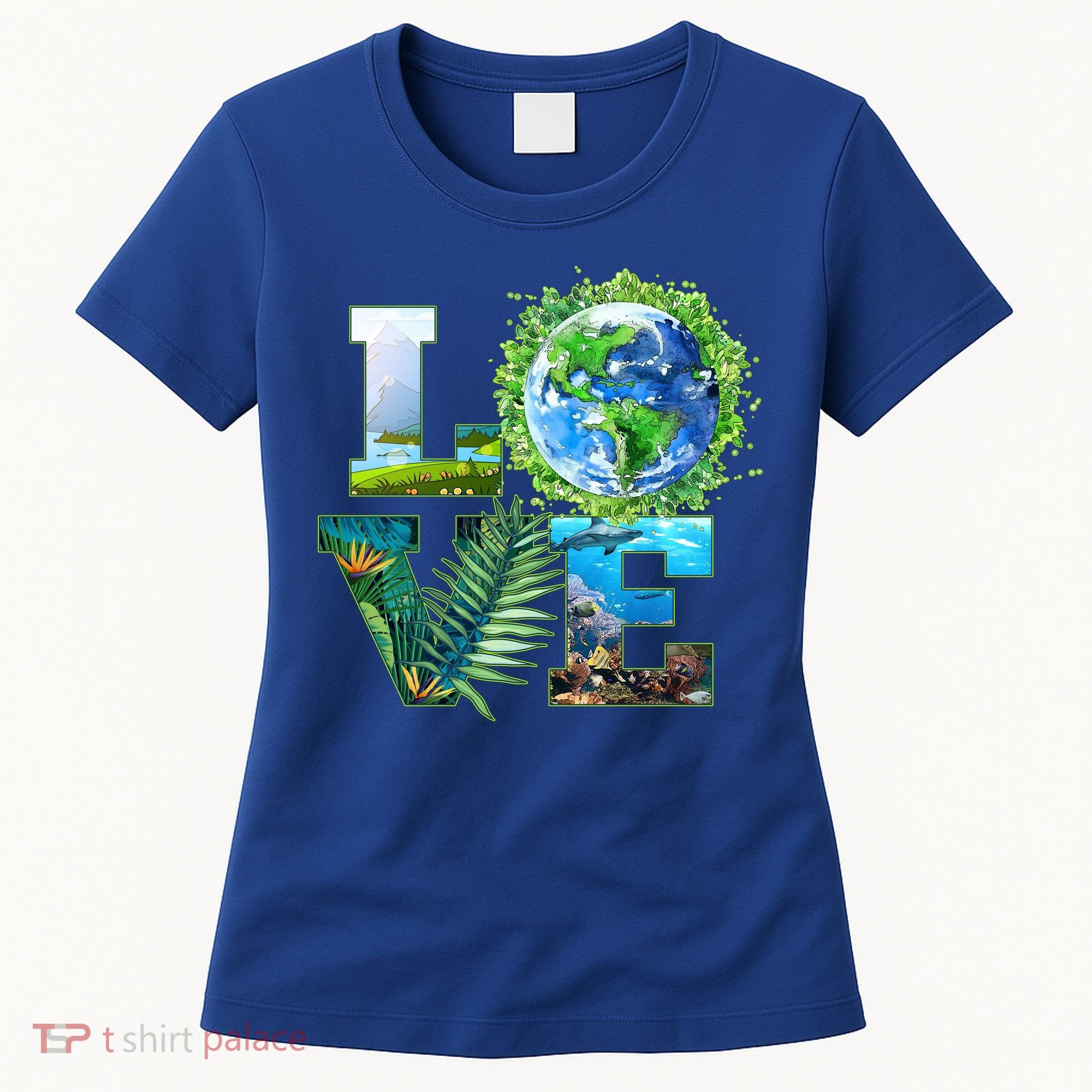 LOVE Earth Day Celebration Women's T-Shirt