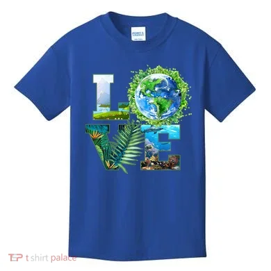 LOVE Earth Day Celebration Kids T-Shirt