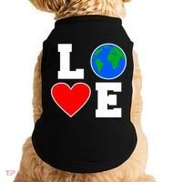 Love Earth Day Globe Heart Science Doggie Tank thumb 0