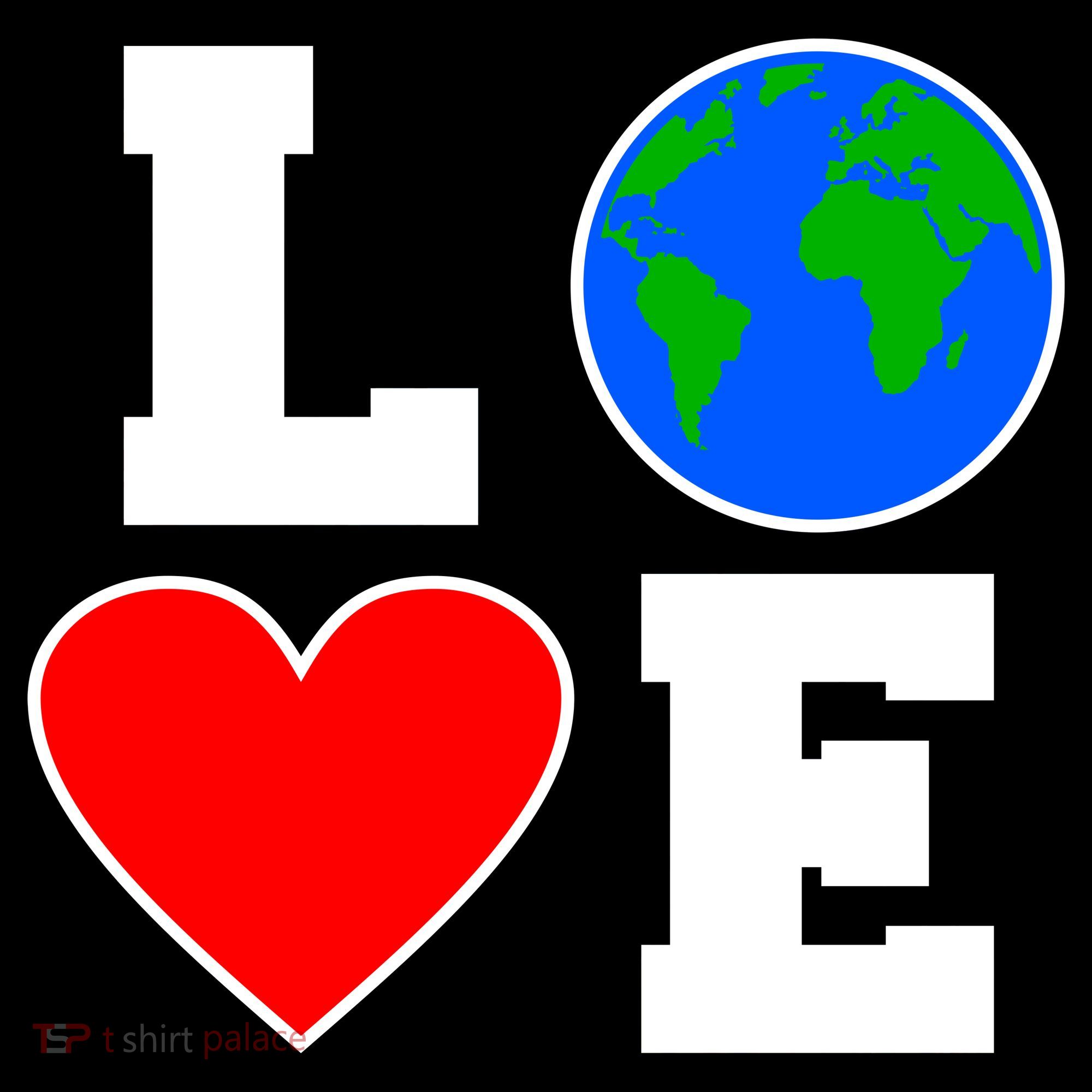 Love Earth Day Globe Heart Science Doggie Tank