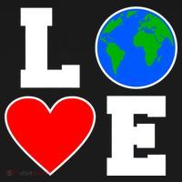 Love Earth Day Globe Heart Science Pajama Set thumb 2