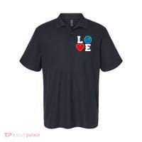 Love Earth Day Globe Heart Science Polo thumb 0