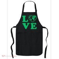 Love Earth Distressed Heart Apron thumb 0