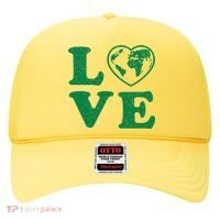 Love Earth Distressed Heart Hat thumb 0
