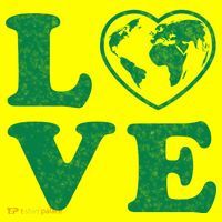 Love Earth Distressed Heart Hat thumb 2