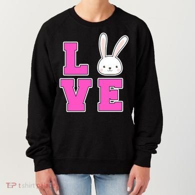 Love Easter Bunny Cute Women's Sweatshirt