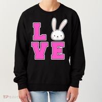 Love Easter Bunny Cute Women's Sweatshirt thumb 0