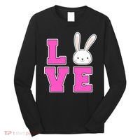 Love Easter Bunny Cute Long Sleeve Shirt thumb 0