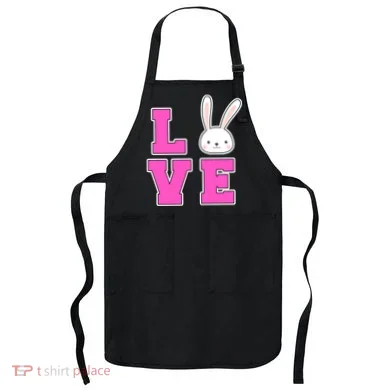 Love Easter Bunny Cute Apron