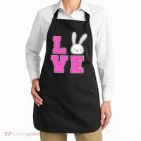 Love Easter Bunny Cute Apron thumb 2