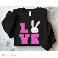 Love Easter Bunny Cute Sweatshirt thumb 2