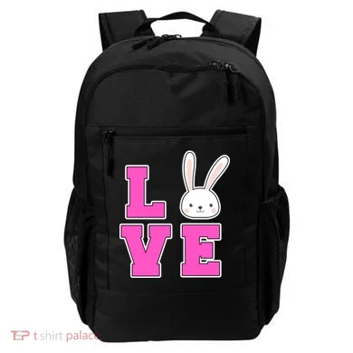 Love Easter Bunny Cute Backpack