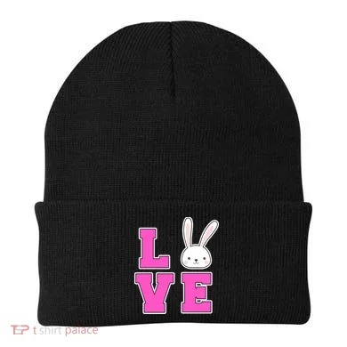 Love Easter Bunny Cute Beanie