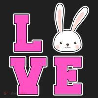 Love Easter Bunny Cute Beanie thumb 2
