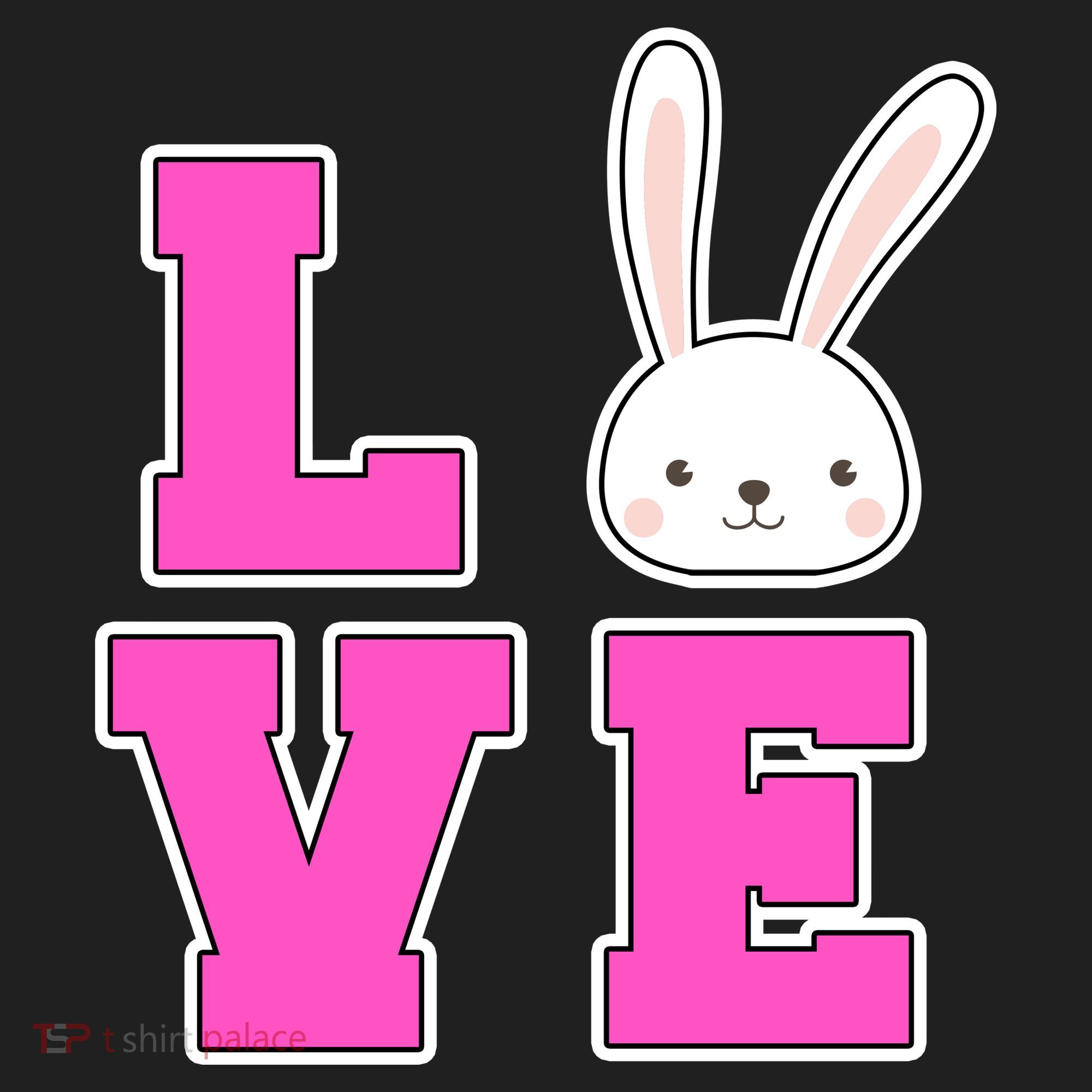 Love Easter Bunny Cute Beanie