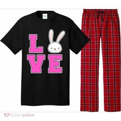Love Easter Bunny Cute Pajama Set